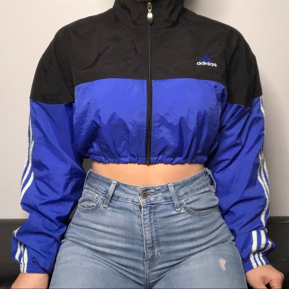 Adidas Vintage Crop Windbreaker 